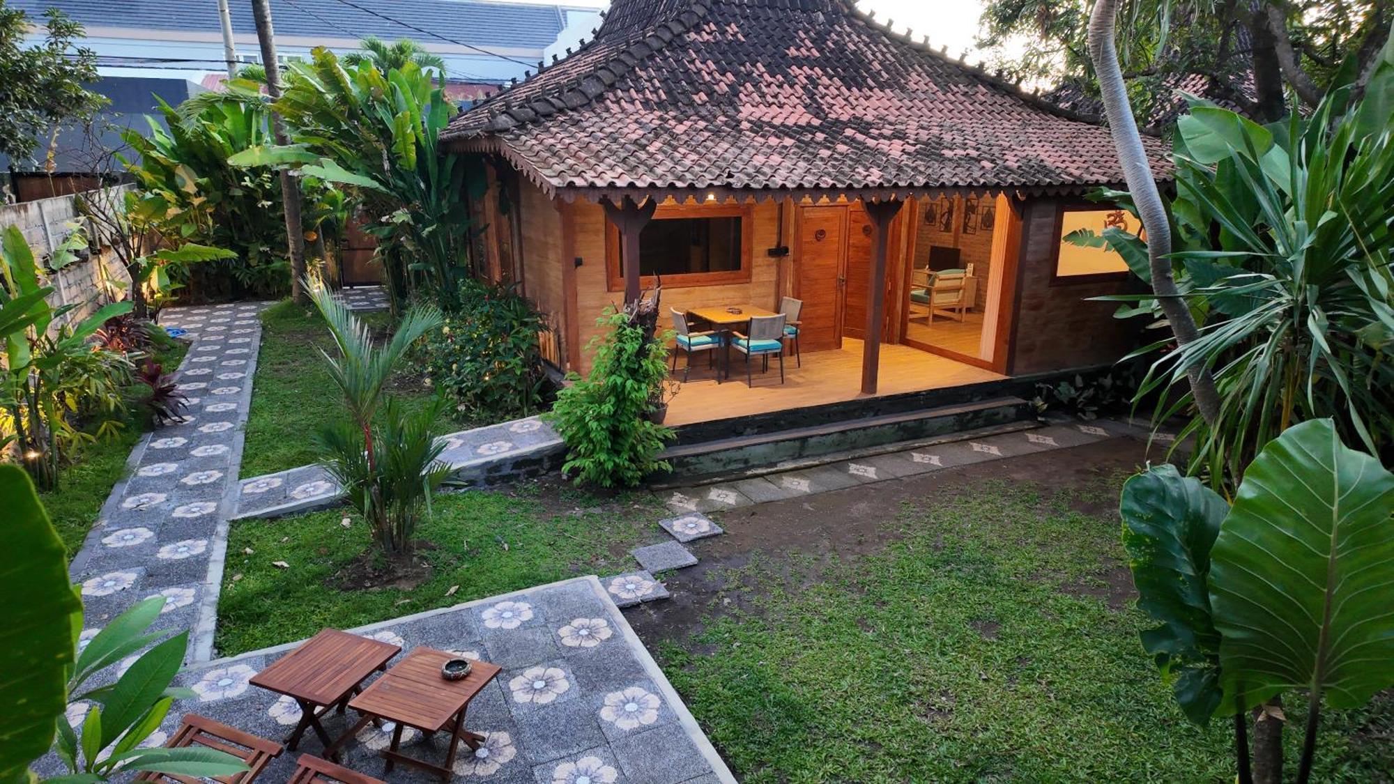 فيلا Private Joglo In Heart Of Sanur المظهر الخارجي الصورة